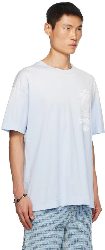 Givenchy Blue 4G Butterfly T-Shirt 2