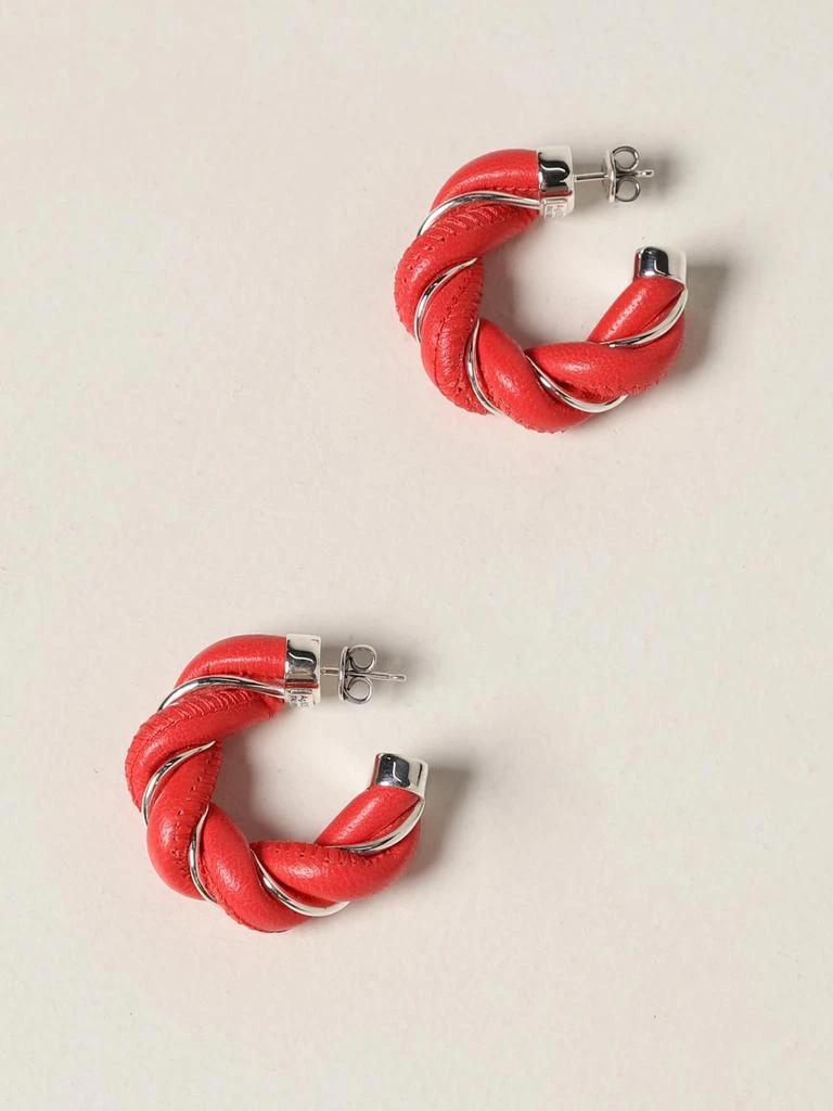 Bottega Veneta Bottega Veneta Twist leather earrings 1