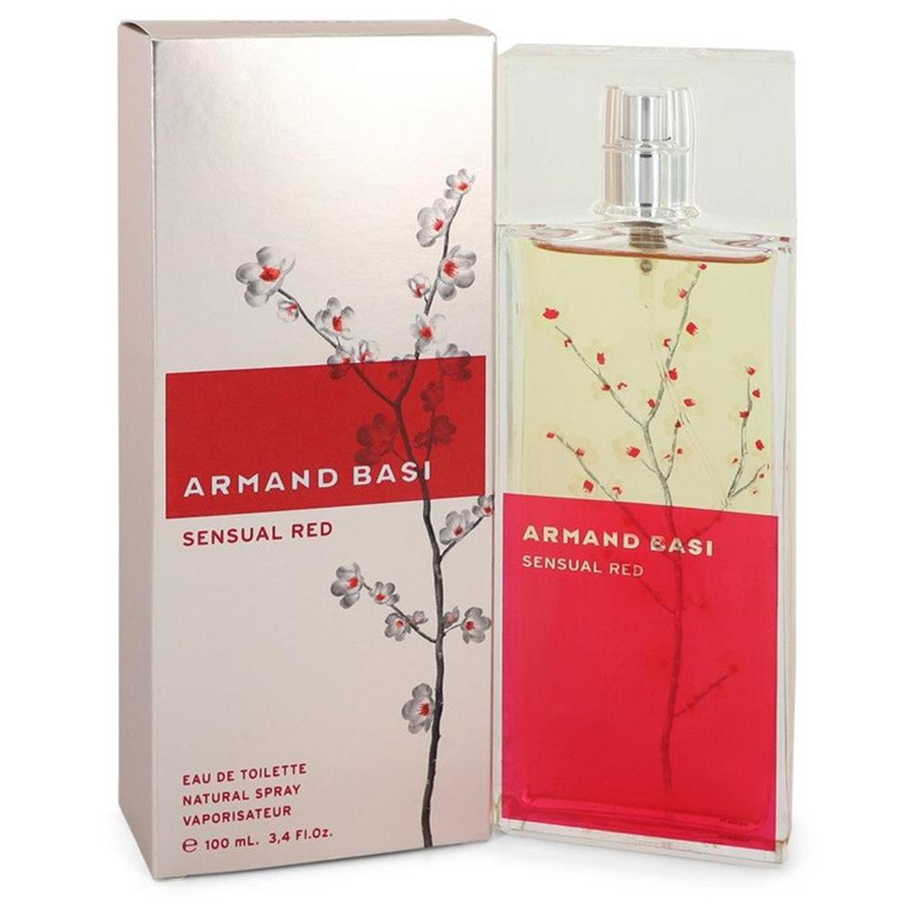ARMAND BASI 3.4 oz Basi Sensual Red Eau De Toilette Spray for Women