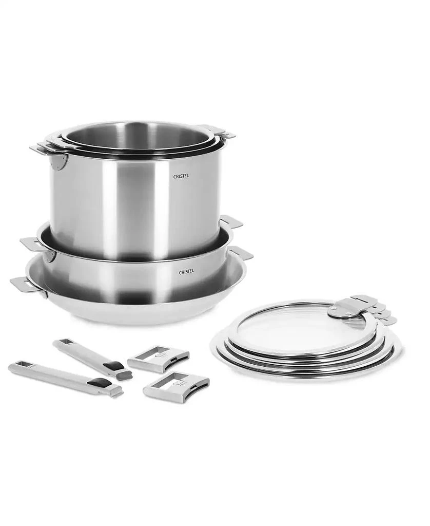 Cristel Strate 13-Piece Stainless Steel Cookware Set 1
