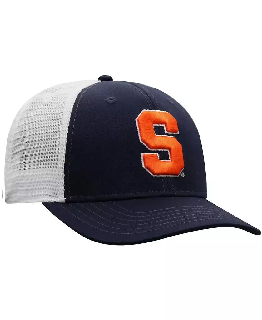 Top of the World Men's Navy, White Syracuse Orange Trucker Snapback Hat 4