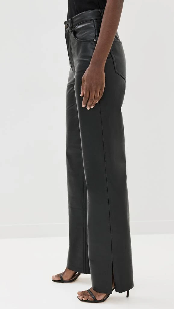 ANINE BING Roy Recycled Leather Pants 3