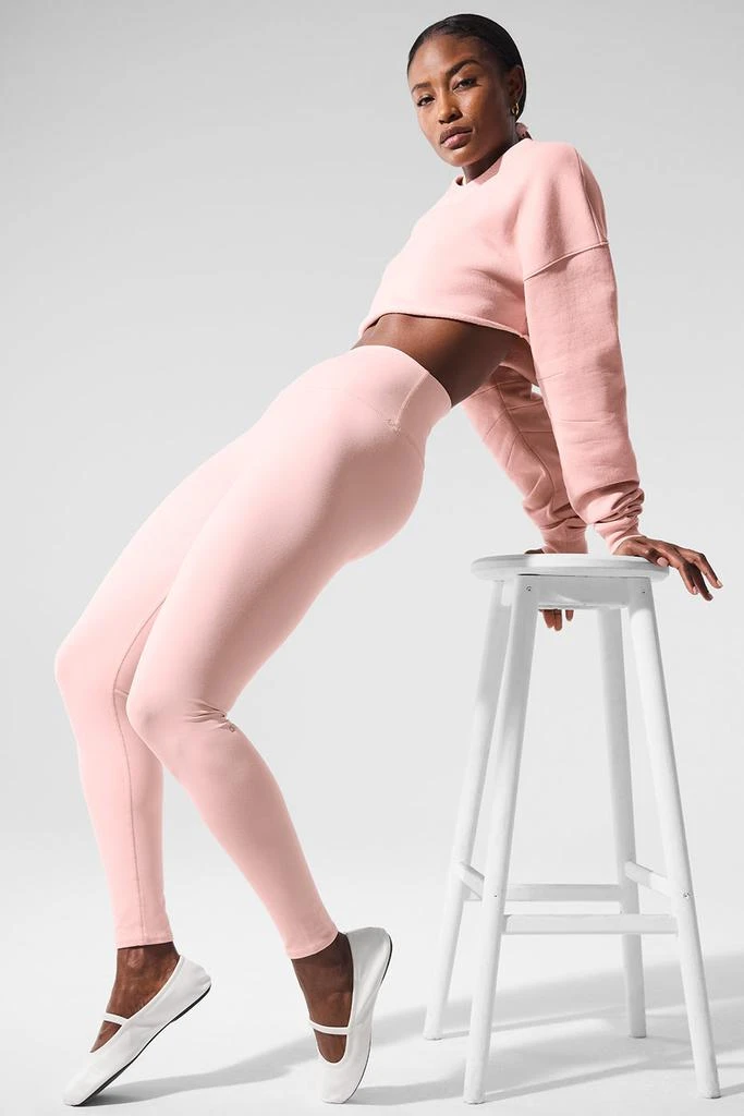 Alo High-Waist Airbrush Legging - Pink Quartz 2