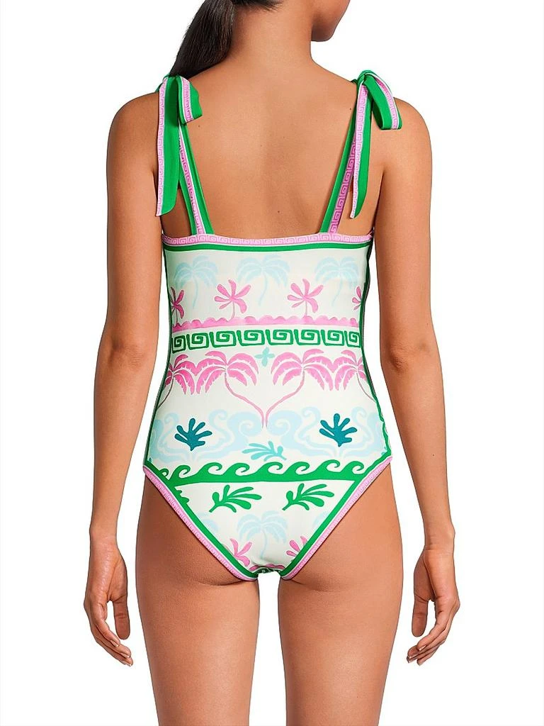 Beach Riot Shona Palm Tree One-Piece Swimsuit 5