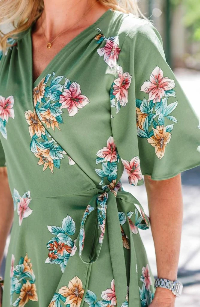 B Collection by Bobeau Orna Wrap Dress 2