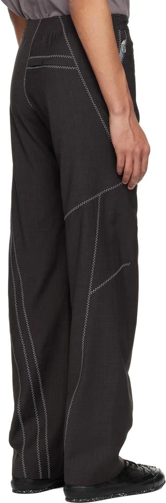 Kiko Kostadinov Brown Fosco Trousers 3