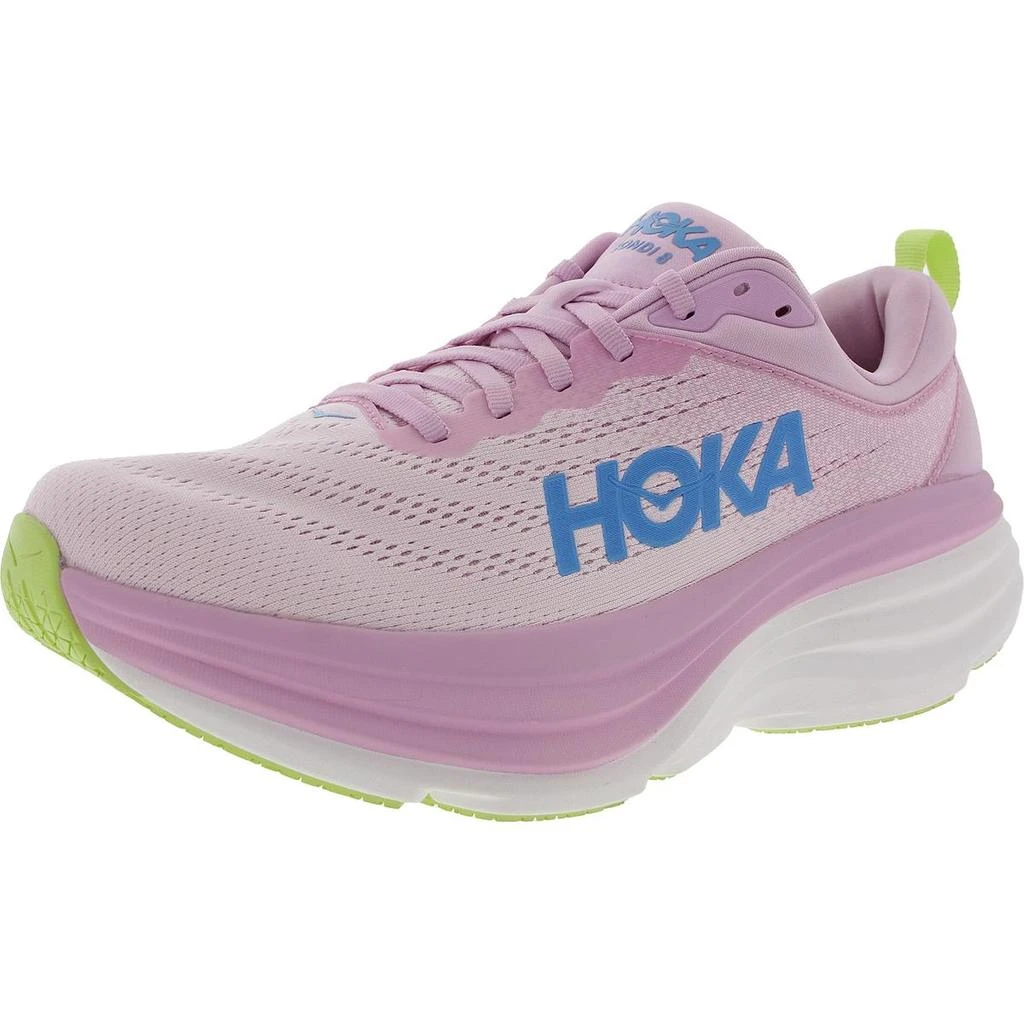 Hoka One One Bondi 8 Womens Mesh Running Athletic and Training Shoes 33