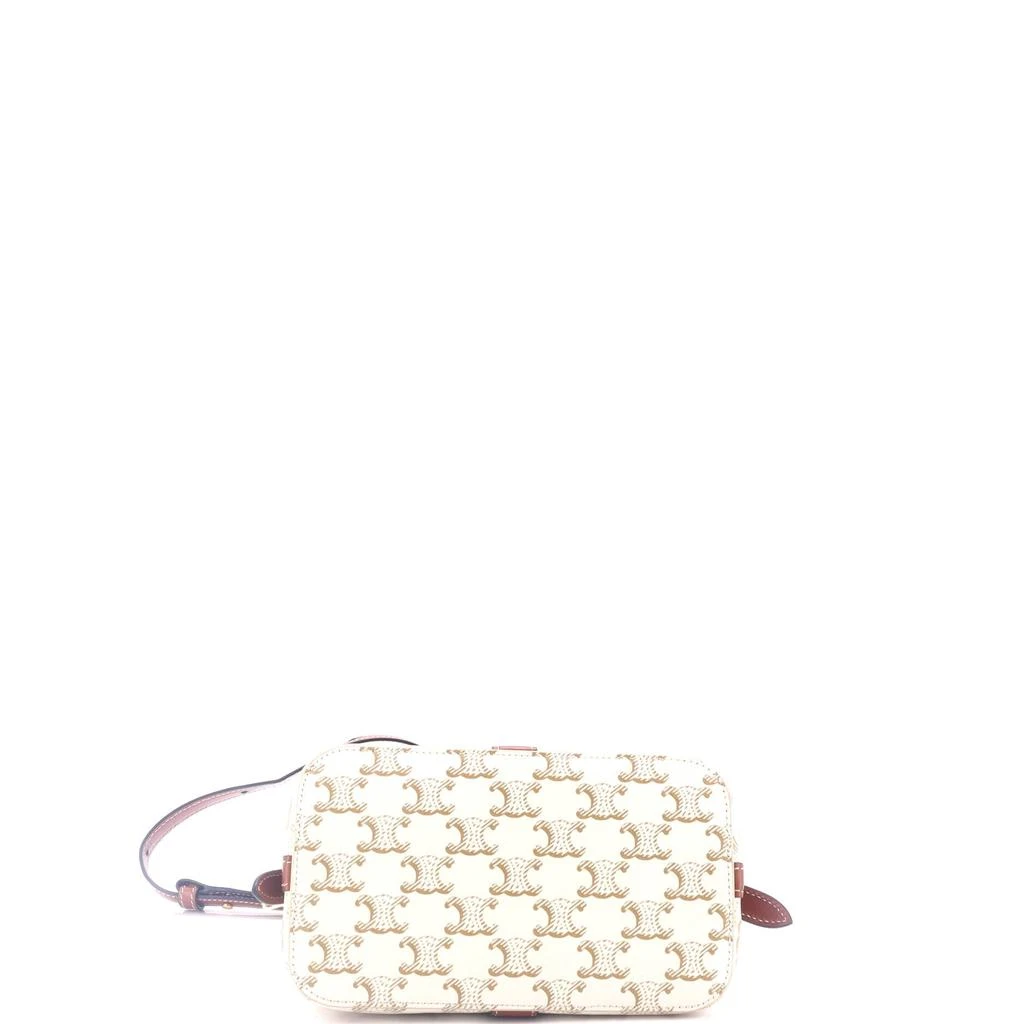 Celine Teen Cabas De France Bag Triomphe Coated Canvas Small 4