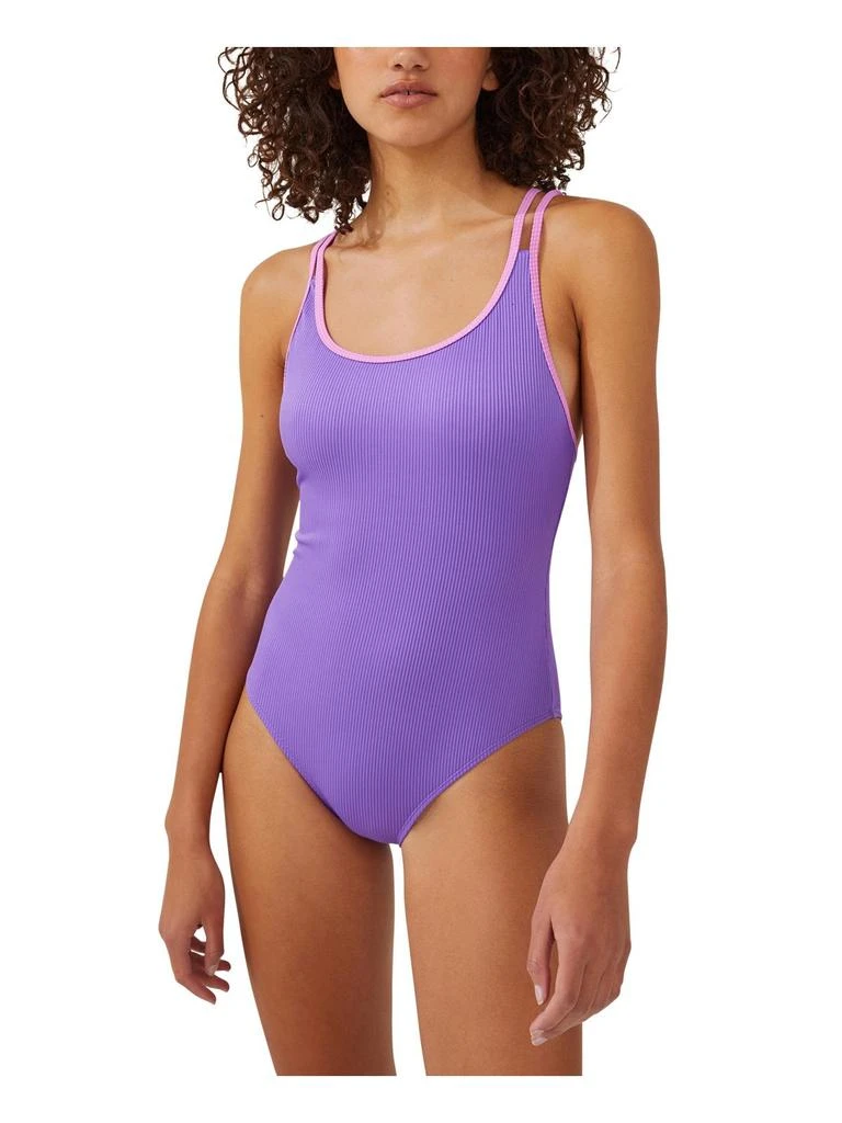 Womens Solid Cheeky One-Piece Swimsuit – On Sale Now with Up to 53