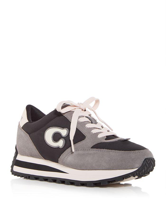 【COACH】SoHo Suede Lace-Up Casual Sneakers COACH SoHo Suede Lace-Up Casual Sneakers - Macy's