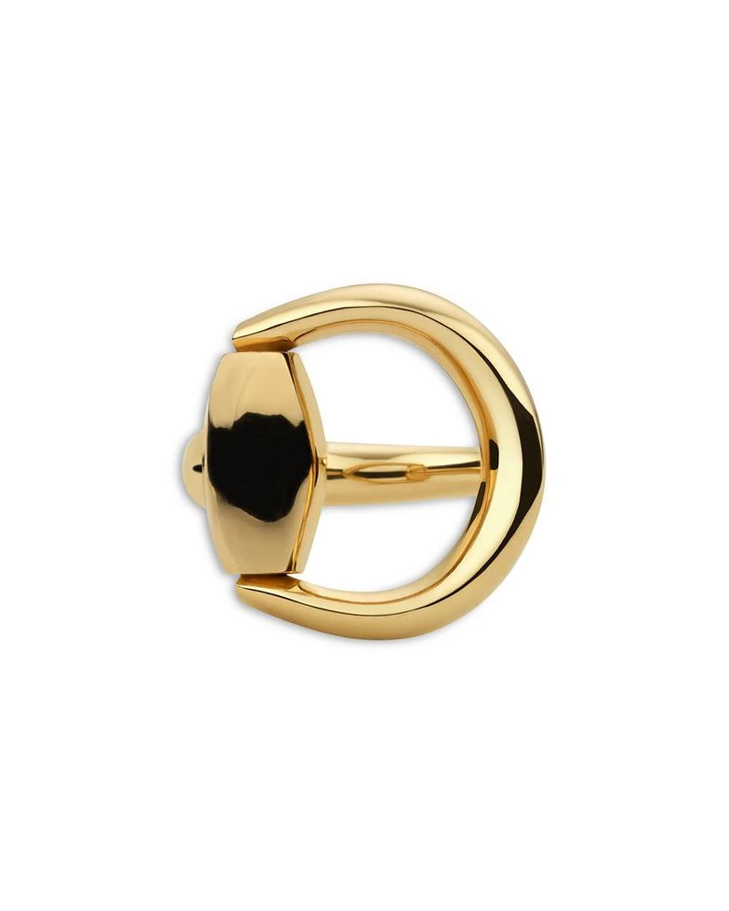 Gucci 18K Yellow Gold Horsebit Ring 1