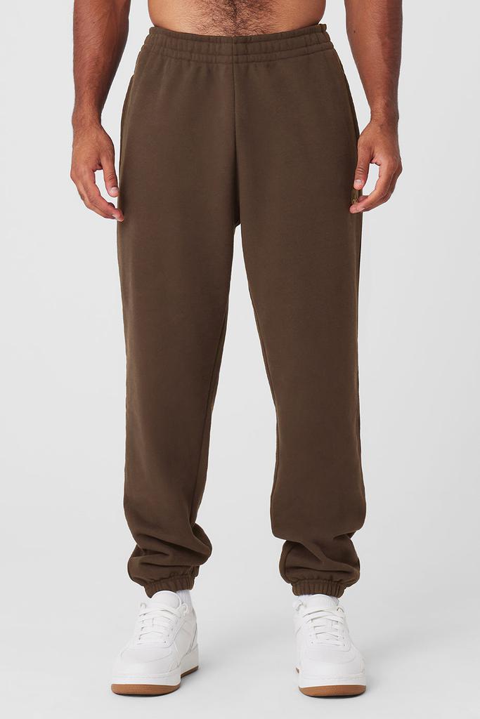 Alo Cuffed Renown Heavy Weight Sweatpant - Espresso