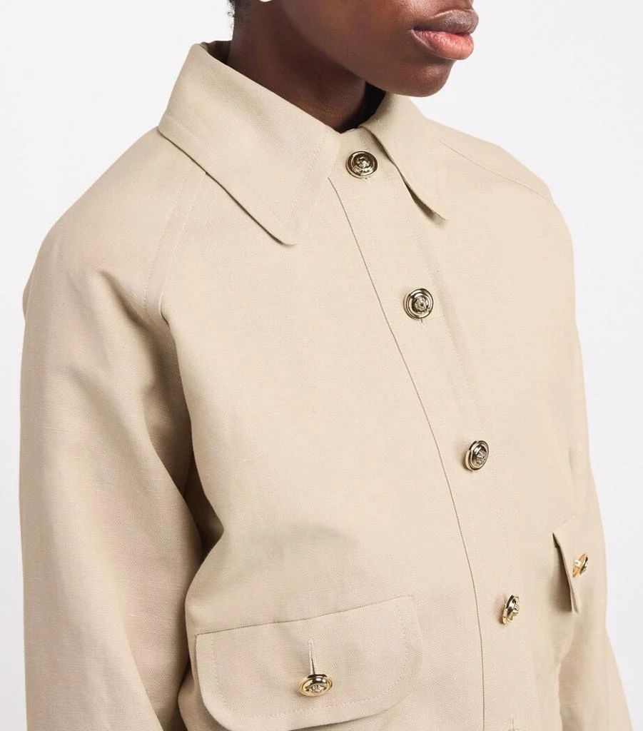 Maje Linen-Cotton Jacket 6