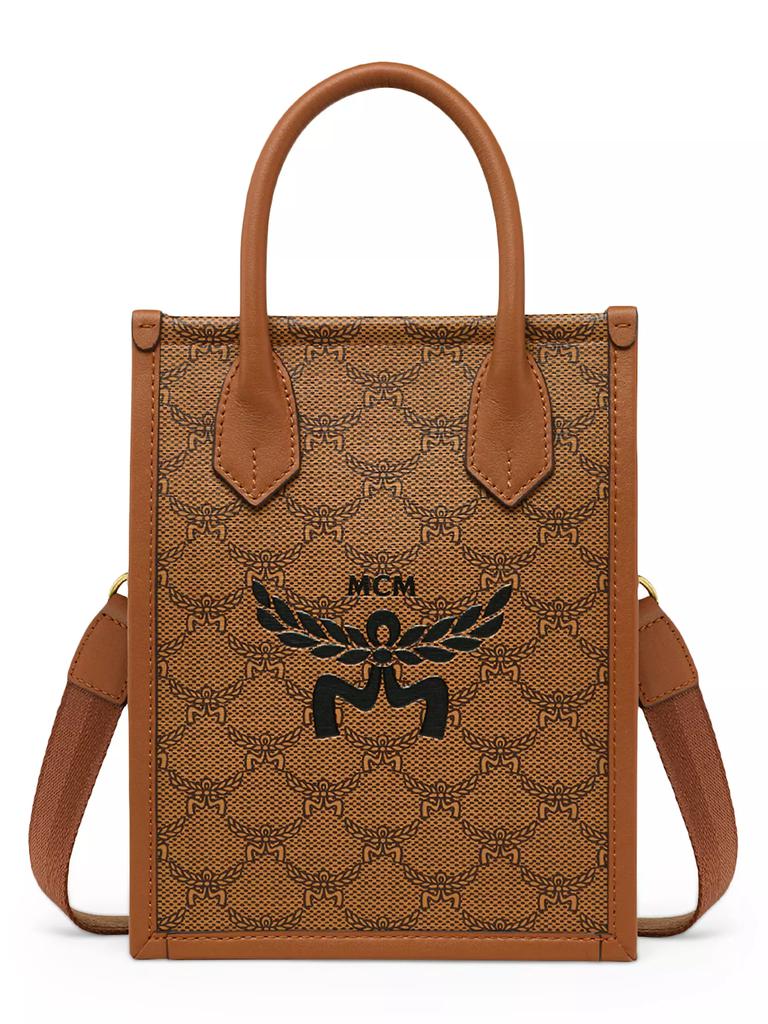 MCM Himmel Lauretos Mini Tote Bag