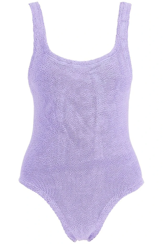 Hunza G One-piece Square Neck Swims 1