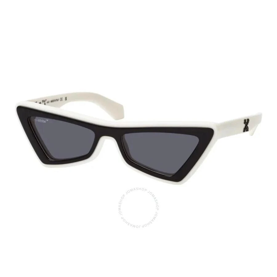 Off-White Artemisia Dark Grey Cat Eye Ladies Sunglasses OERI042 0207 55 1