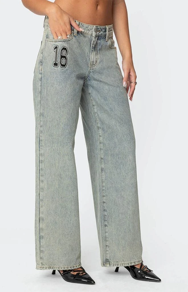 Edikted 16 Vintage Acid Wash Jeans 4