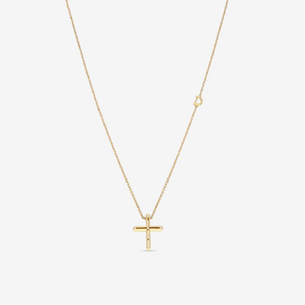 Damiani Damiani 18K Yellow Gold Diamond Pendant Necklace 20076845-copy