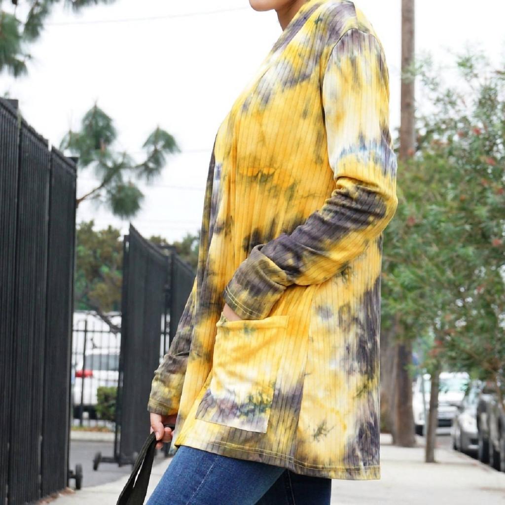 Aria Collection Aria Collection - Tie Dye Cardigan