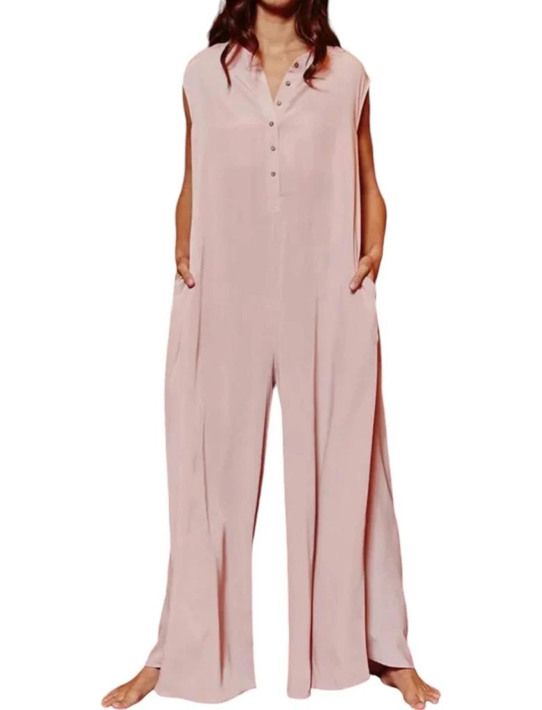 BUCKETLIST Cleo Jumpsuit In Pink 2