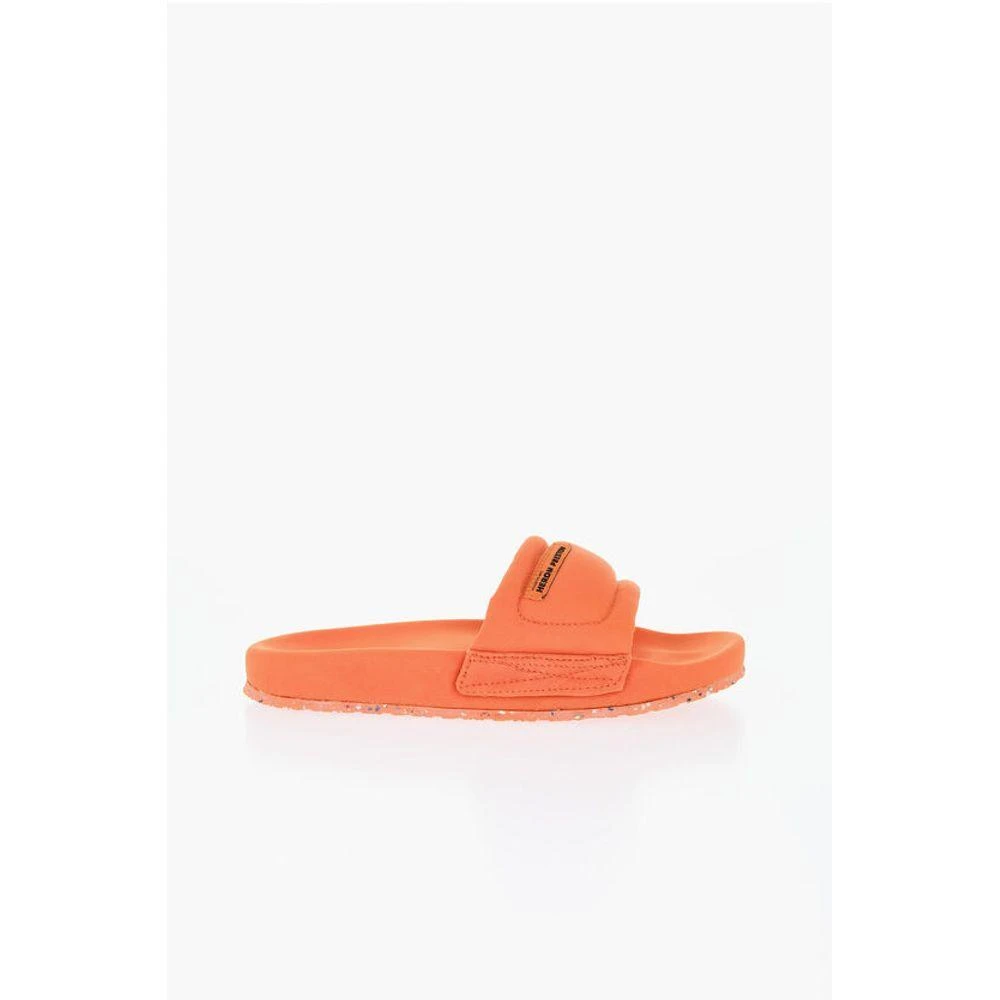 Heron Preston Padded Fabric Sandals with Women's Logo 3