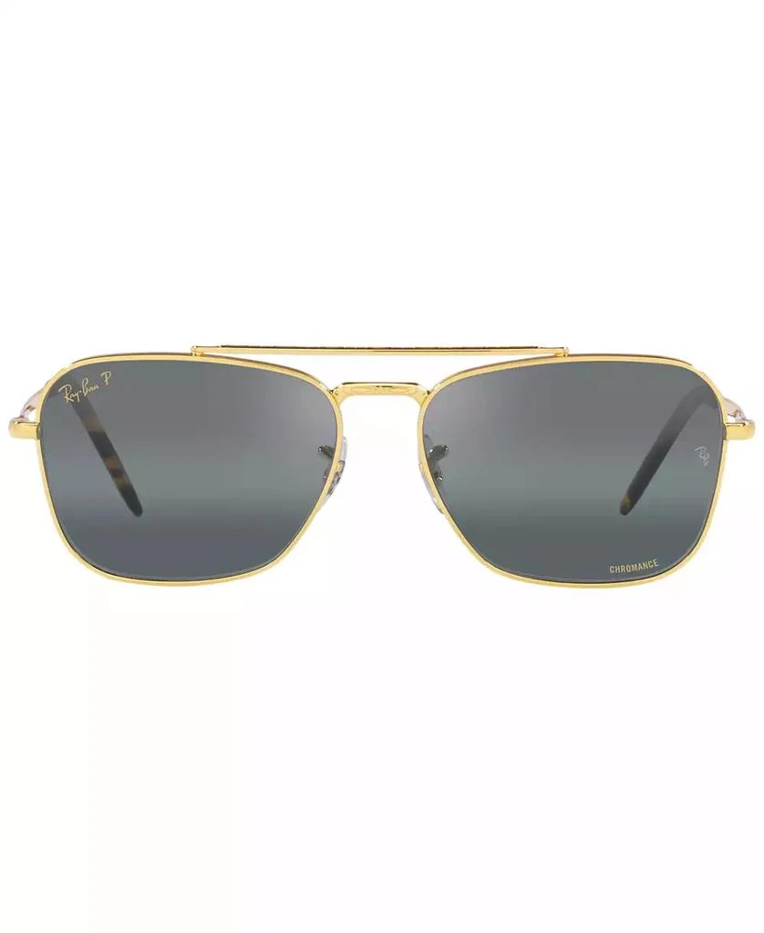 Ray-Ban Unisex Polarized Sunglasses, RB3636 NEW CARAVAN 58 6