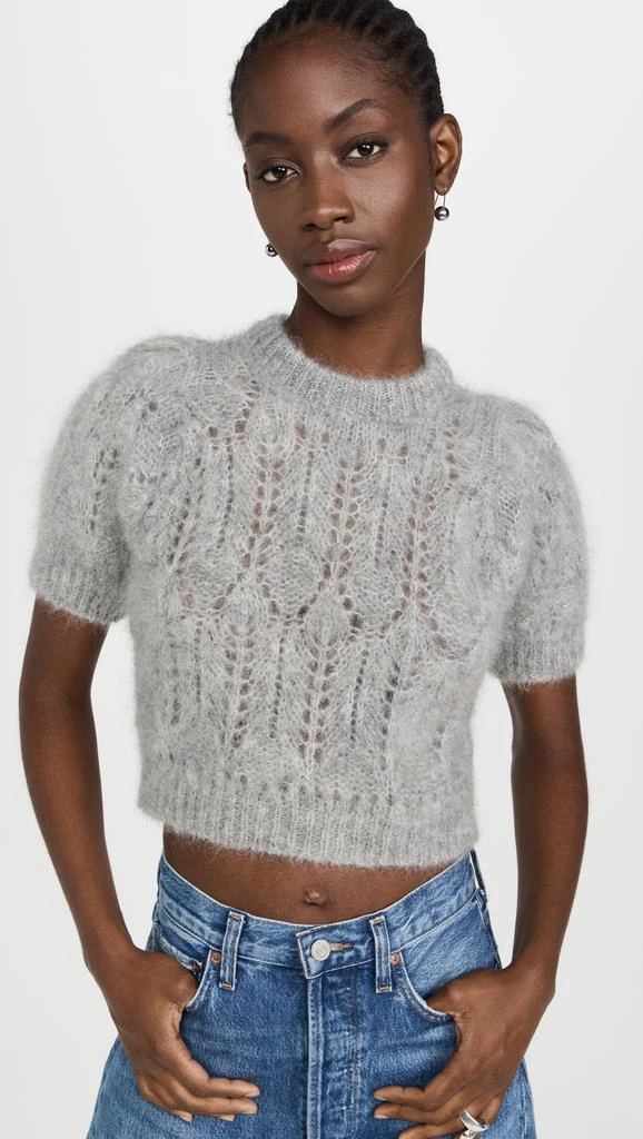 Citizens of Humanity Odette Puff Sleeve Sweater 1