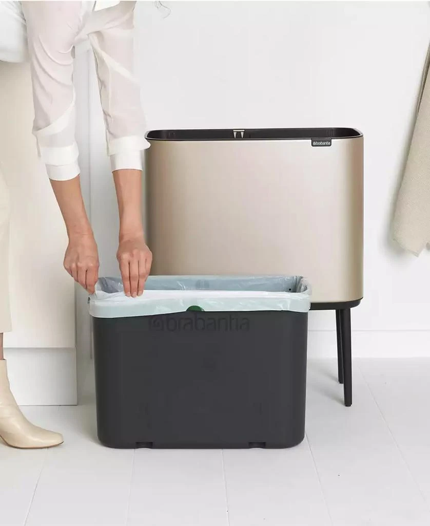 Brabantia Bo Touch Top Trash Can, 9.5 Gallon 9