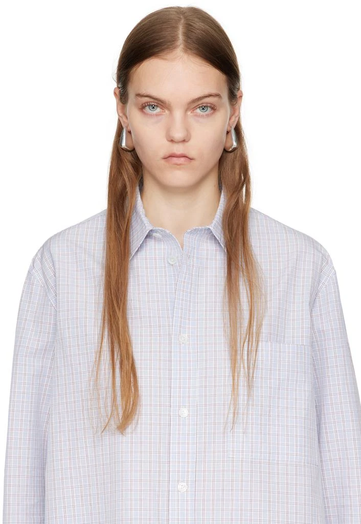 Bottega Veneta Silver Small Fin Earrings 3