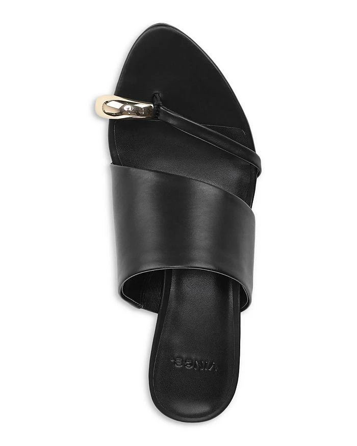 Vince Women's Suzie Almond Toe Kitten Heel Sandals 3