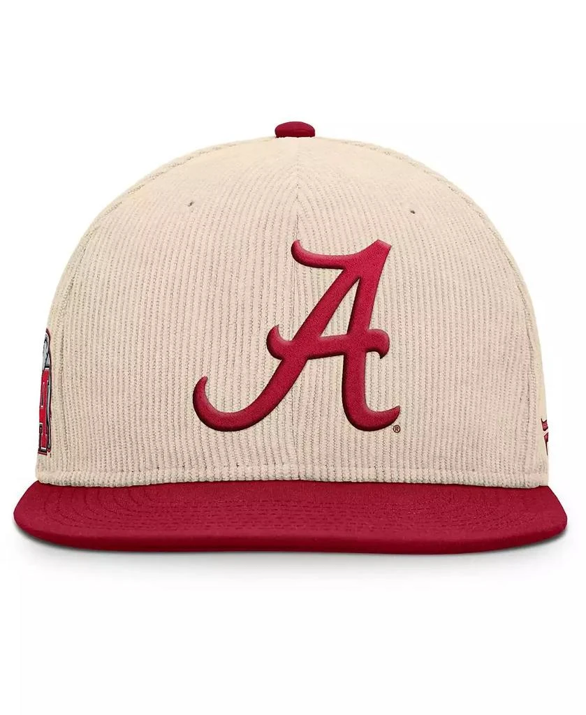 Fanatics Men's Tan Alabama Crimson Tide Catcher Snapback Hat 4