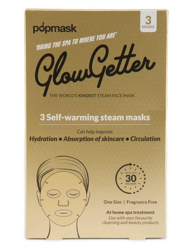 Popmask 3-Piece Glow Getter Face Masks 1