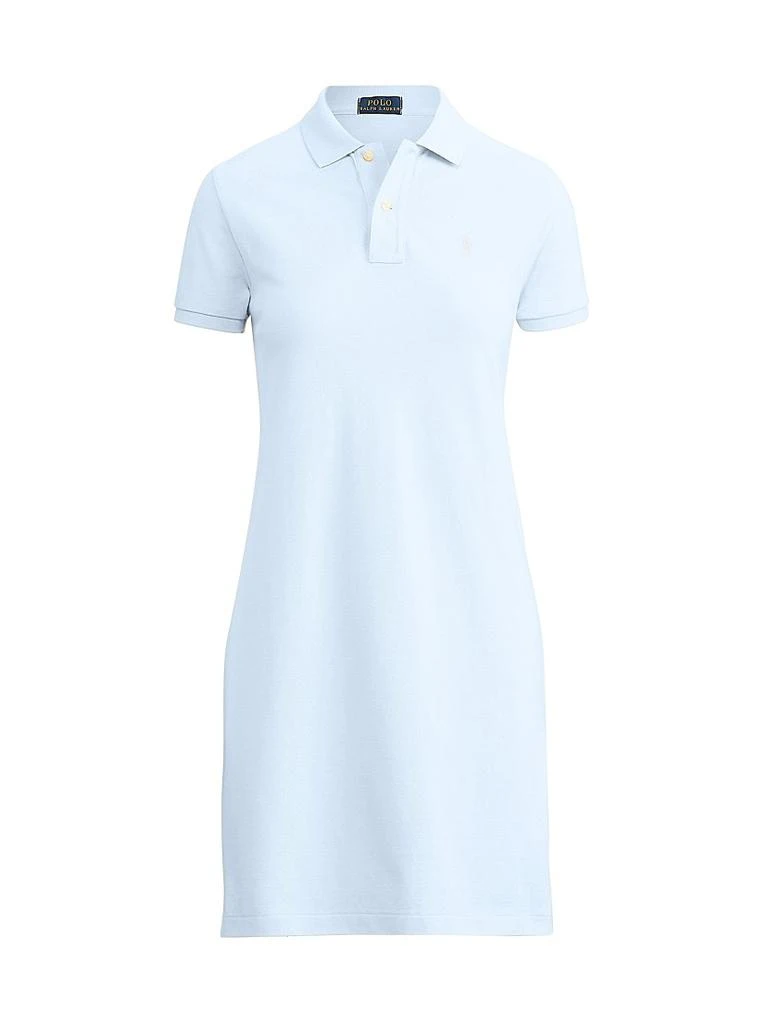 Ralph Lauren Cotton Mesh Short-Sleeve Polo Dress 1