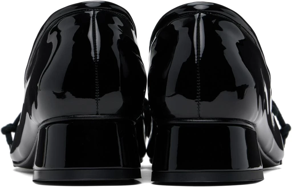 PAULA CANOVAS DEL VAS Black Diablo Ballerina Flats 2