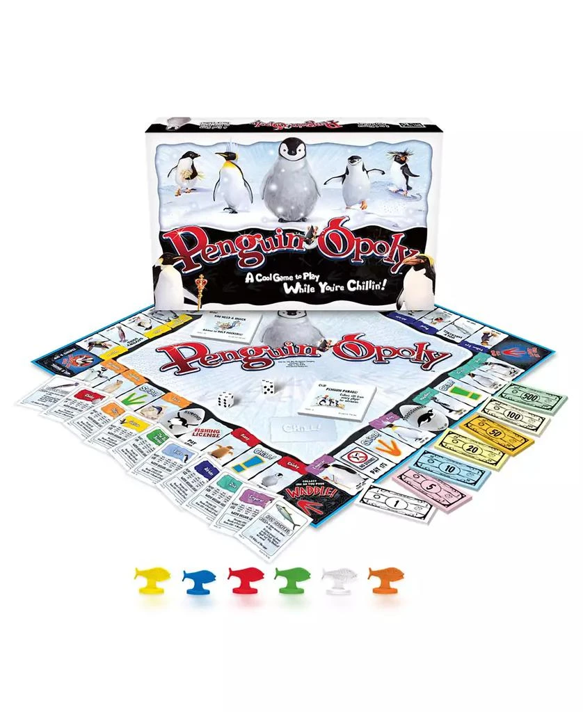Late for the Sky Penguin-Opoly Board Game 1