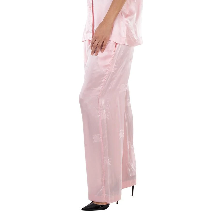 Burberry EKD Wide Leg Silk Jacquard Trousers 2