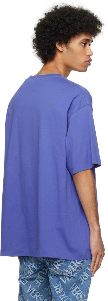 Versace Blue Upside Down T-Shirt 3