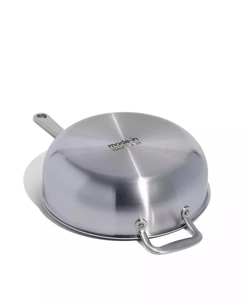 Made In Stainless Steel Clad 5-Quart Saucier with Lid 4