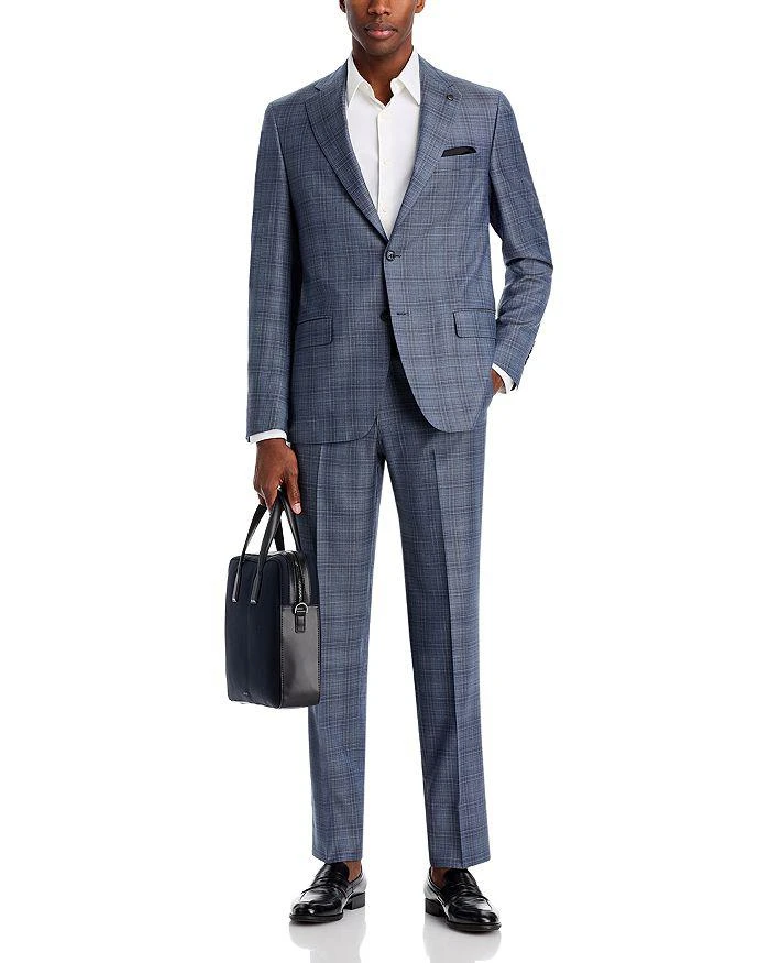 Hart Schaffner Marx Tonal Plaid New York Fit Suit 2