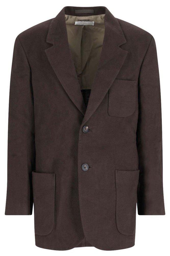 Our Legacy - Whale Coat Brown Cotton Stripe | Our Legacy