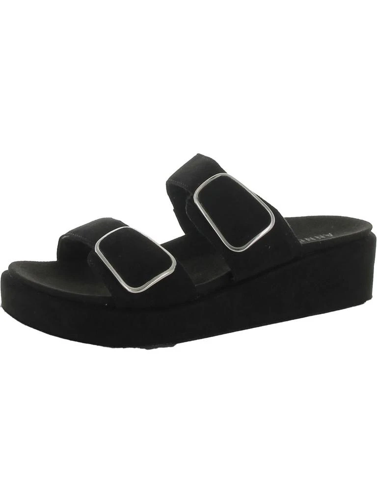 Anne Klein Vero Womens Adjustable Manmade Platform Sandals 1