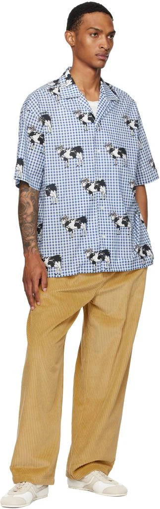 Moschino Blue Archive Cow Shirt 4