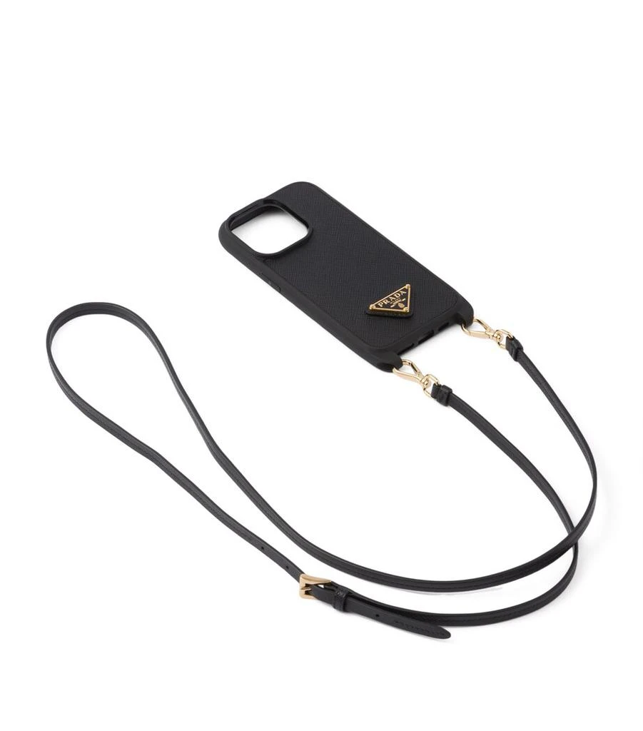 Prada Saffiano Leather iPhone 14 Case 1