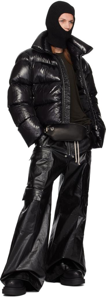 Rick Owens Black Porterville Turtle Down Jacket - Coats