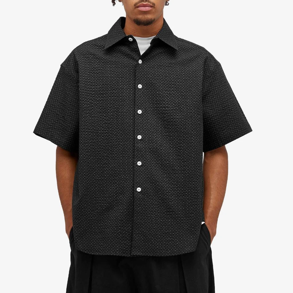 Merely Made Merely Made Sashiko Oversized Short Sleeve Shirt 2