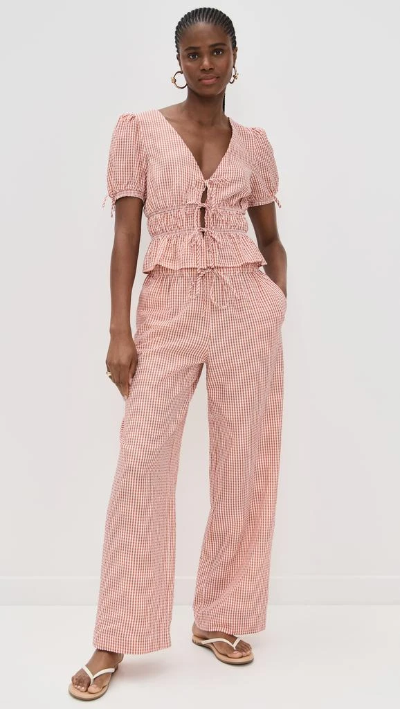 Wayf Nina Tie Front Top 4