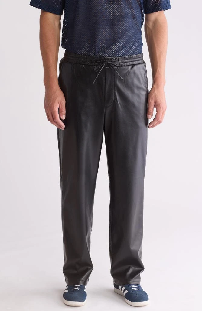 Topman Faux Leather Pants 1