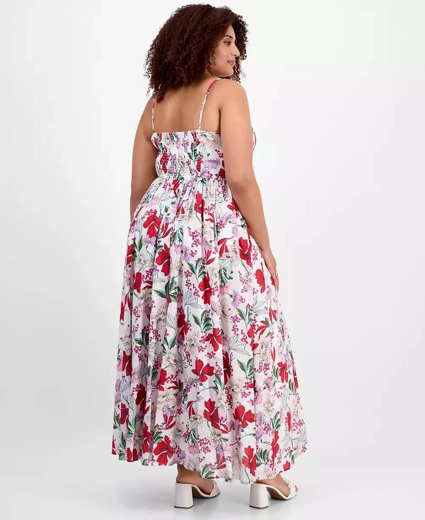 On 34th Plus Size Delicate Garden Maxi Dress, Exclusively at Macy's 5
