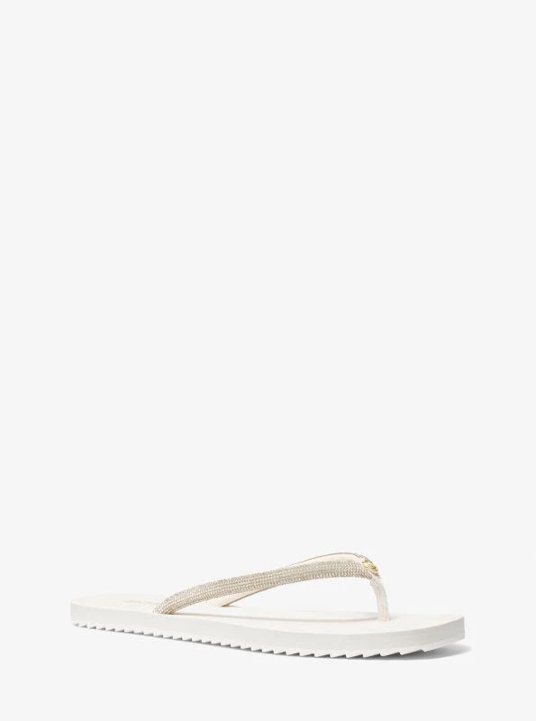 michael_kors Jinx Crystal-Embellished Flip Flop 1