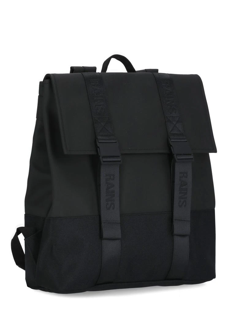 RAINS Rains Trail MSN Logo Detailed Backpack 3